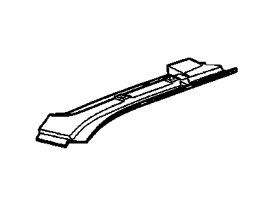 GM 15931242 Rail, Roof Outer Front Side