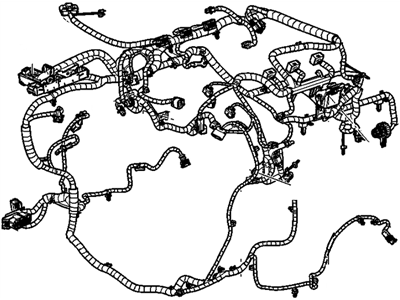 GM 20801167 Harness Assembly, Engine Wiring