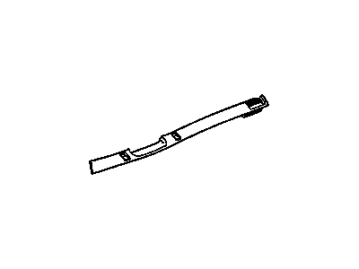 GM 25740642 PLATE, Instrument Panel Trim