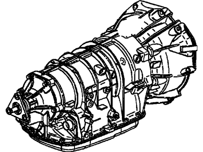 Cadillac SRX Transmission Assembly - 96042884