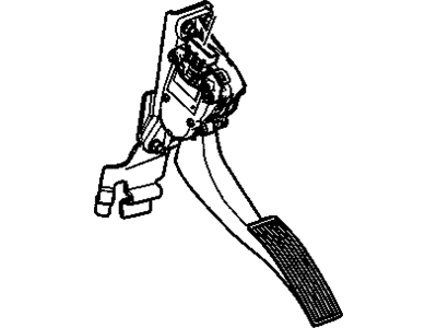 GM 23285466 Pedal Assembly, Accelerator