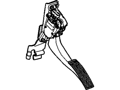 GM 84328657 Pedal Assembly, Accel