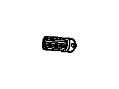 GM 25536290 Deflector,Vent Outlet, Instrument Panel Compensator Door *Graphite