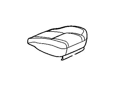 GM 20779867 Cover Assembly, Passenger Seat Cushion *Dark Titanium