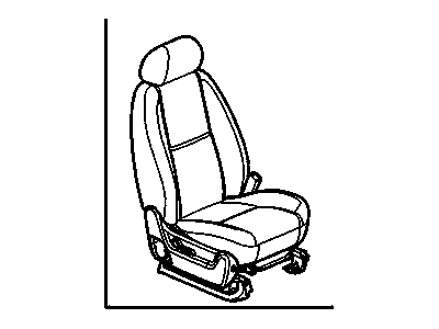 GM 25826298 Seat Assembly, Pass *Light Ttnum