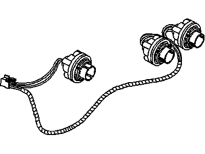 21110761 GM Harness Asm, Rear Lamp Wiring Illustration 1 of 1