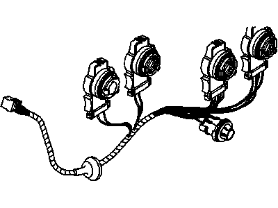 21110505 GM Harness Asm,Rear Lamp Wiring Illustration 1 of 1