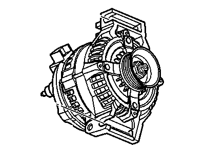 Cadillac SRX Alternator - 84009371