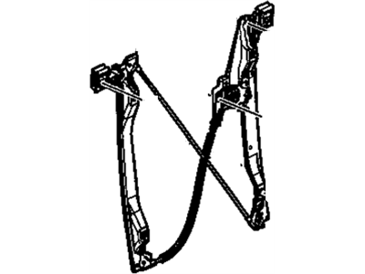 Chevrolet Window Regulator - 19331466