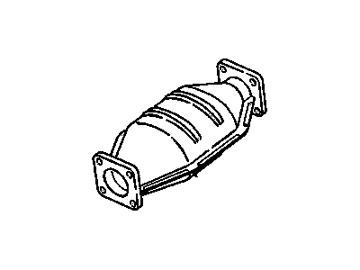 Chevrolet Spectrum Catalytic Converter - 25104651