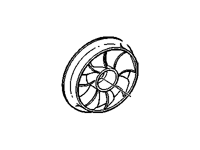 GM 12362564 Fan Kit,Engine Electric Coolant