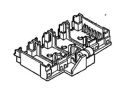 GM 15304993 COVER, Main Wiring Junction and Fuse Block