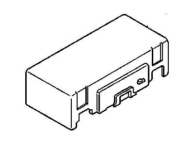 GM 12129779 COVER, Main Wiring Junction and Fuse Block