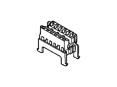 GM 12160829 BLOCK, Main Wiring Junction and Fuse Block