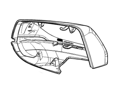 Cadillac XTS Mirror Cover - 22839657