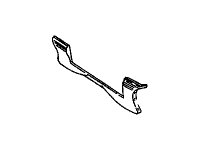 GM 16612466 Retainer, Front Side Door Center & Rocker Molding
