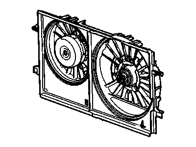 Saturn Aura A/C Condenser Fan - 15788745