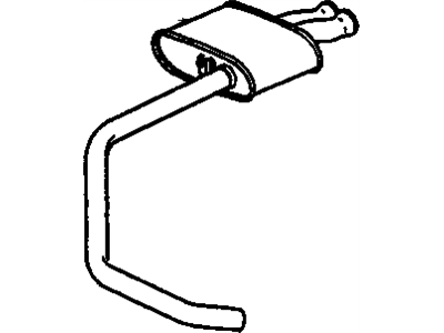 Oldsmobile Calais Exhaust Pipe - 22539311