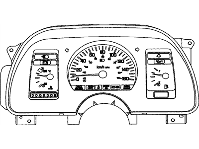 GM 25066604 Lamp,Instrument Cluster