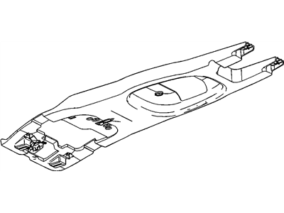 GM 88937209 Bracket Asm,Roof Console (Long)