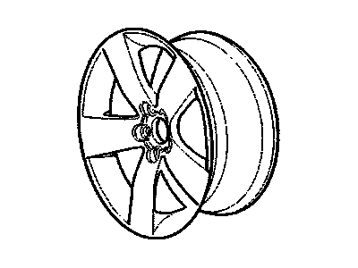 Pontiac Spare Wheel - 92212153
