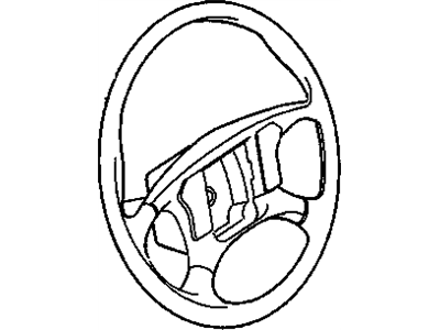 GM 16750253 Steering Wheel ASSEMBLY