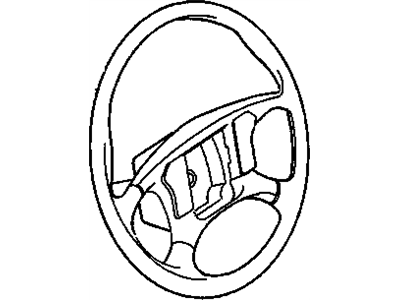 GM 17988256 Steering Wheel