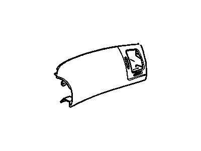 GM 22802063 Plate Assembly, Instrument Panel Trim *Walnut Burl