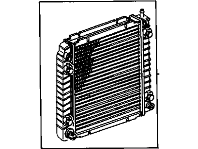 GMC G2500 Radiator - 52461815