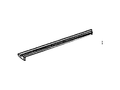 GM 22657892 Sealing Strip Assembly, Front Side Door Window Inner