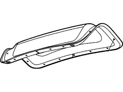 GM 92171583 Carpet,Rear Compartment Lid