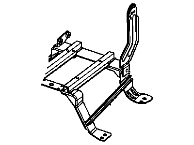 GM 88941240 Riser,Rear Seat *Black