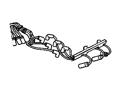 1993 Oldsmobile Cutlass Spark Plug Wires - 19171843