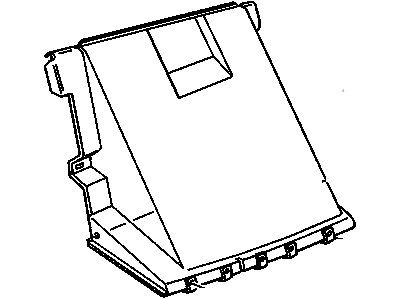10254256 GM Support Assembly, Radiator Lower *Block Illustration 1 of 1