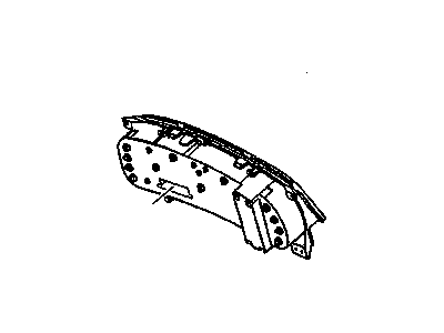 GM 25744409 Instrument Panel Gage CLUSTER