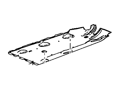 GM 23455420 Deflector Assembly, Underbody Front Air