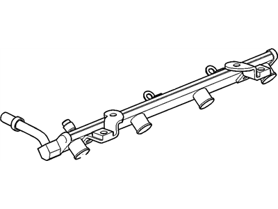 2010 Saturn Sky Fuel Rail - 12602483