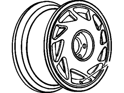 GM 12503566 Wheel Rim, 15 X 7