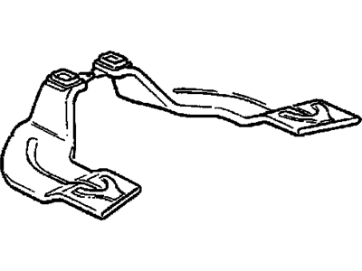 GM 90520692 Duct,Floor Rear Air Outlet