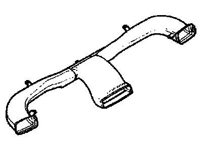 GM 13113829 Duct,Instrument Panel Outer Air Outlet