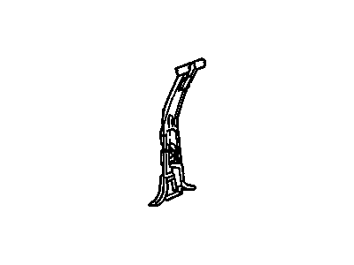 10092179 GM RETAINER, Seat Belt Illustration 1 of 1