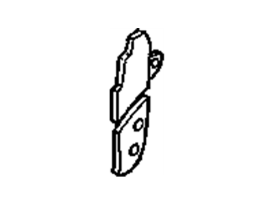 GM 12385449 Hinge,Rear Seat Reclining