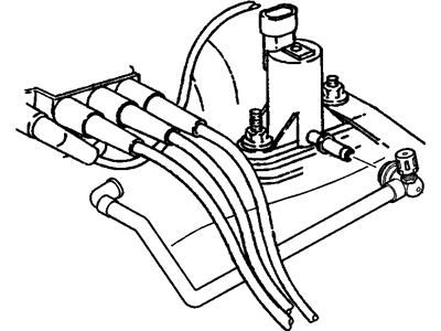 GM 12578234 Tube Assembly, Evap Emission Canister Purge