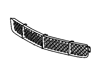 GM 15857168 Grille Assembly, Radiator Lower