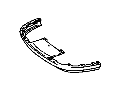 GM 10108701 Deflector, Front End Panel Center