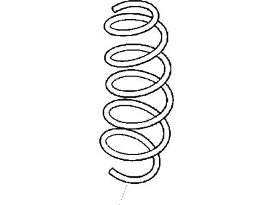 2009 Saturn Astra Coil Springs - 93179681