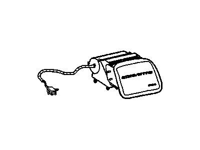 GM 10407332 Airbag,Instrument Panel