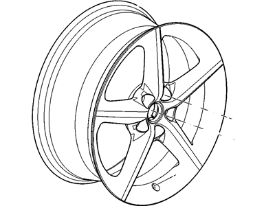 Saturn Sky Spare Wheel - 9597293