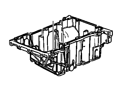 2006 Buick Allure Oil Pan - 12597244