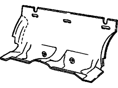 GM 22578398 Absorber Body Seat Back